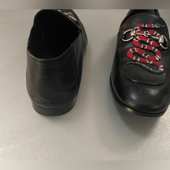 Gucci horse bit  snake loafers  7.5 Euro / 8 US (Authentic ) - Picture 6 of 16